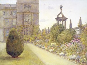 Východní dvůr, Montacute House, Somerset
