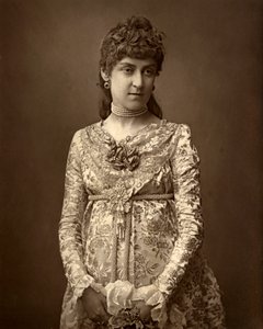 Angela Fenton , britská herečka, 1887. od Ernest Barraud