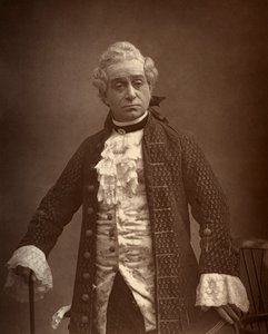 David James , britský herec, v David Garrick, 1887