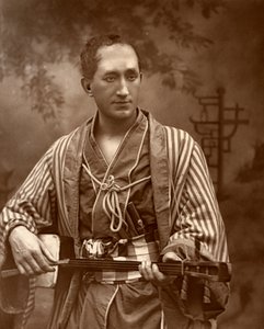 Durward Lely, skotský operní zpěvák, v Gilbert and Sullivans The Mikado, 1887.