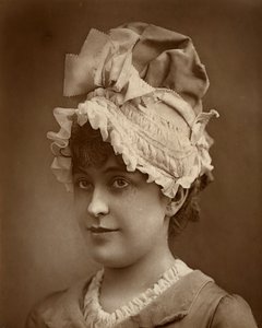 Geraldine Ulmar , americká zpěvačka a herečka, 1887 od Ernest Barraud