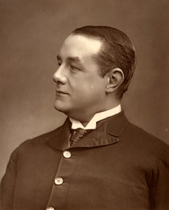 Gilbert Farquhar , britský herec, 1887 od Ernest Barraud