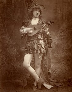 Grace Hawthorne , americká herečka, 1888.