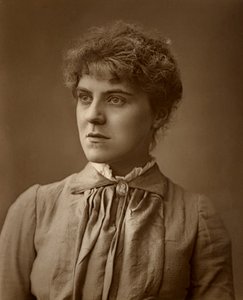 Janet Achurch , britská herečka a herec-manažer, 1887 od Ernest Barraud