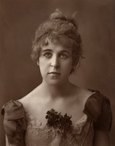 Miss Norreys , britská herečka, 1887