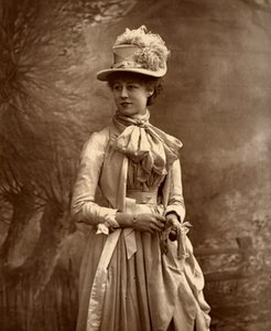 Violet Vanbrugh , britská herečka, 1887.