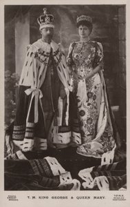King George V a Queen Mary