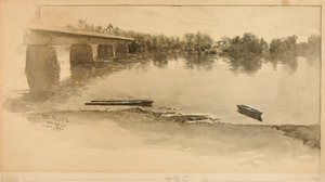 Washington Crossing od Ernest C. Peixotto