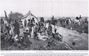 The Morning of Waterloo, ilustrace z 