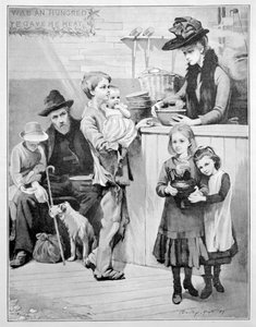 Sloužící anděl, 1889.