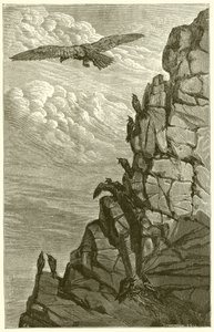 Orel a vrána od Ernest Henry Griset