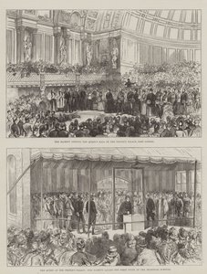 Královna v Lidovém paláci od Ernest Henry Griset