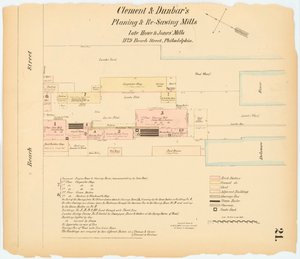 Hexamer General Survey; svazek 1, TD 21, 1866 (ručně kolorovaná rytina)