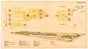 Hexamer General Survey; svazek 25, TD 2432-2433, 1891 (ručně kolorovaná rytina)