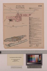 Providence Mill, Fair Hill, Maryland, Hexamer General Surveys, 1882 od Ernest Hexamer
