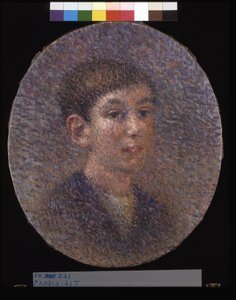 Portrét chlapce, datum neznámé (olej na plátně) od Ernest L. Bonnotte