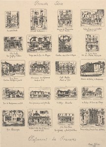 První řada, Klasifikace rytin od Ernest Laborde