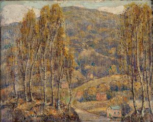 Beeches od Ernest Lawson