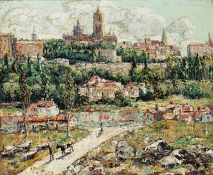 Segovia, Španělsko, kolem roku 1916 (olej na plátně) od Ernest Lawson