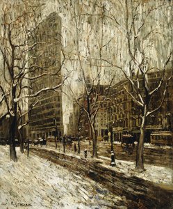Flatiron Building, New York od Ernest Lawson