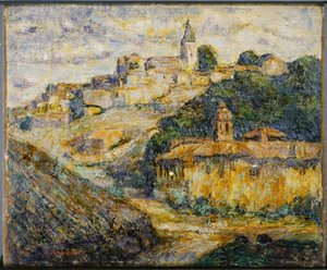 Soumrak ve Španělsku od Ernest Lawson