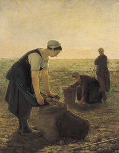 Sklizeň brambor od Ernest Masson