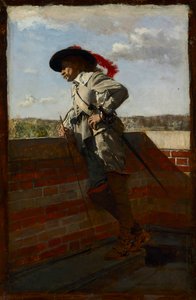 Na terase, 1867. od Jean Louis Ernest Meissonier