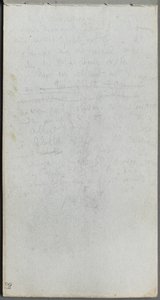 Náčrtník, strana 89: Poznámky. od Jean Louis Ernest Meissonier
