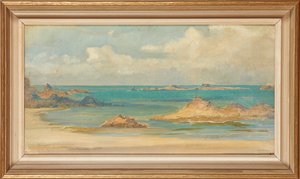 St. Lunaire (olej na plátně) od Ernest Normand