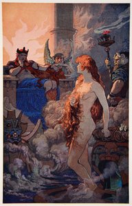 "Ištar v Hádu", 1915.