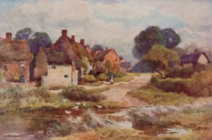 "Žebrák" (barva litho) od Ernest William Haslehust