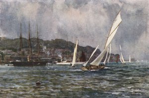 Cowes (barva lito) od Ernest William Haslehust