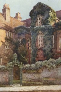 Dům restaurování, Rochester (barevné lito) od Ernest William Haslehust