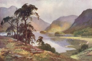 Thirlmere a Helvellyn (barevné lito)