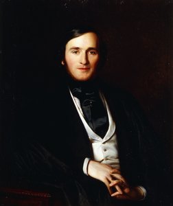 Portrét skladatele Richarda Wagnera od Ernst August Becker