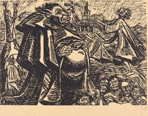 God Belly, 1921. od Ernst Barlach