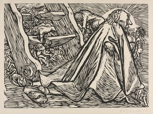 Proměny Boha: Božský žebrák od Ernst Barlach