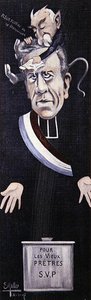 Abbé Lemire přijímá útěchu od Georgese Clemenceaua od Ernst Emmanuel Muller