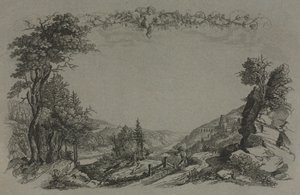 Šest pohledů na hrad Heidelberg od Ernst Fries