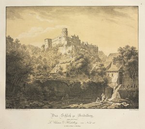 Šest pohledů na hrad Heidelberg: Na východ