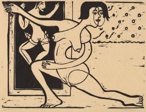 Taneční cvičení, 1934. od Ernst Ludwig Kirchner