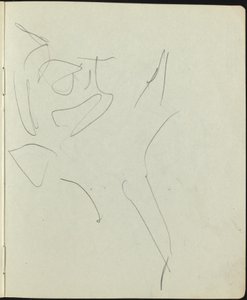 Tanečníci a umělci Stránka ze skicáře, c. 1911. od Ernst Ludwig Kirchner