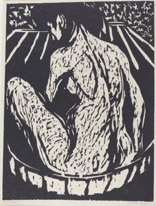 Ženský akt, 1908. od Ernst Ludwig Kirchner