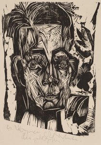 Vedoucí studenta Dr. Roberta Binswangera, 1917-1918. od Ernst Ludwig Kirchner