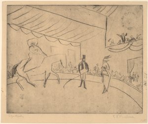 Hipodrom, 1910. od Ernst Ludwig Kirchner