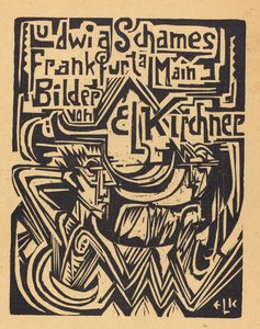 Ludwig Schames Frankfurt a Main Bilder von E L Kirchner Ludwig Schames Frankfurt..., 1919. od Ernst Ludwig Kirchner