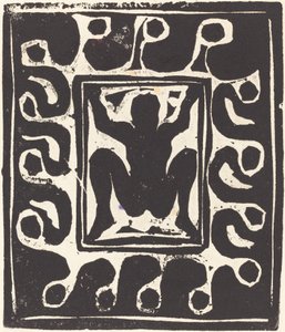 Nahá tanečnice, 1906. od Ernst Ludwig Kirchner