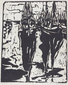 Obrázek přístavu Port Scene, 1908. od Ernst Ludwig Kirchner