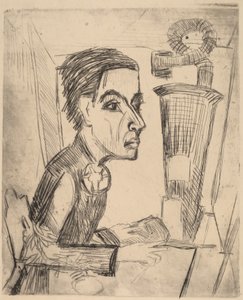 Malíř, 1923. od Ernst Ludwig Kirchner
