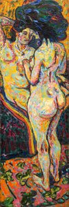 Dva akty [avers], 1907. od Ernst Ludwig Kirchner